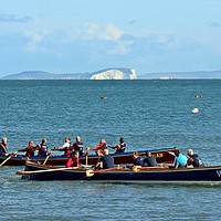Buy canvas prints of Gig racing by Mike Streeter