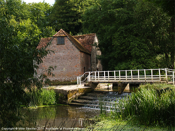 Sturminster Newton Mill Picture Board by Mike Streeter