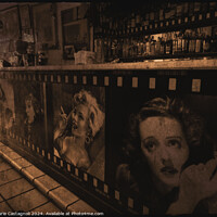 Buy canvas prints of The Retro Jazz bar by Marie Castagnoli