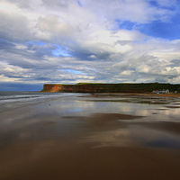 Buy canvas prints of   Cuppachino Beach  by Marie Castagnoli