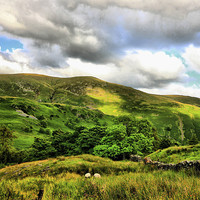Buy canvas prints of Rugged Kirkstone Pass by Marie Castagnoli