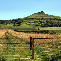 Buy canvas prints of  Roseberry Topping  by Marie Castagnoli