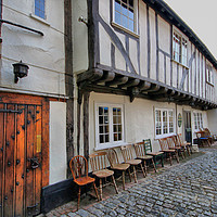 Buy canvas prints of Accomodation at the Old Blue Boar Inn In maldon - by Marie Castagnoli