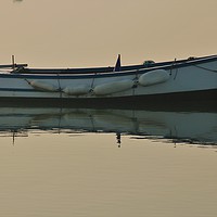 Buy canvas prints of Row Row Your Boat  by Marie Castagnoli