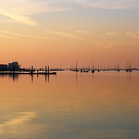 Buy canvas prints of Bank Holiday Sunrise by Marie Castagnoli
