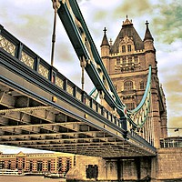 Buy canvas prints of The King Of All bridges by Marie Castagnoli
