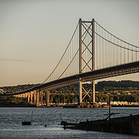 Buy canvas prints of The Forth Road Bridge, Scotland by Ian Potter