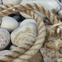 Buy canvas prints of Twisted Rope by Mandy Hay