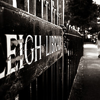 Buy canvas prints of Leigh Library by Paula Puncher