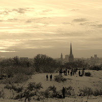 Buy canvas prints of Norwich sky line by ADRIAN JAY