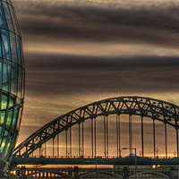 Buy canvas prints of Tyne Bridge by andrew gaines