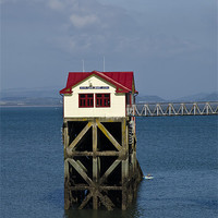 Buy canvas prints of Mumbles Lifeboat Station by Mary Fletcher