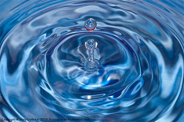 Water Drop Picture Board by Mary Fletcher