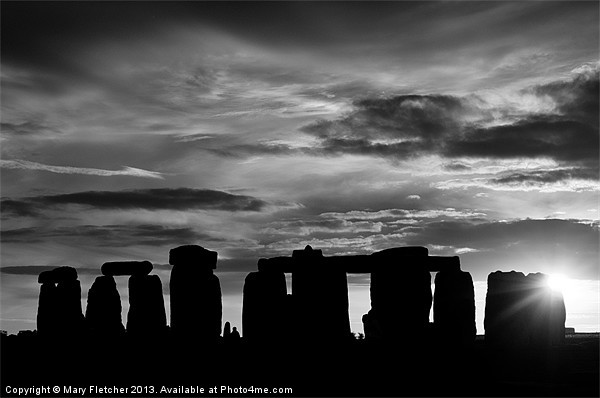 Stonehenge Picture Board by Mary Fletcher