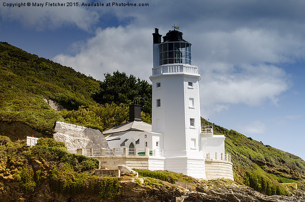  St Anthony's Lighthouse Picture Board by Mary Fletcher