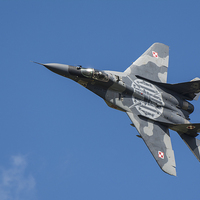 Buy canvas prints of  Mig 29 by Mary Fletcher