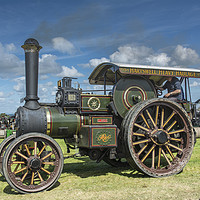 Buy canvas prints of Traction Engine by Mary Fletcher