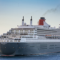 Buy canvas prints of Queen Mary 2 by Mary Fletcher