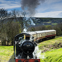 Buy canvas prints of Bodmin and Wenford Railway by Mary Fletcher