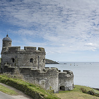 Buy canvas prints of St Mawes Castle by Mary Fletcher