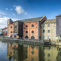 Buy canvas prints of The Orwell, Wigan Pier by Mary Fletcher