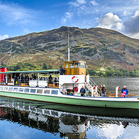 Buy canvas prints of Raven on Ullswater by Mary Fletcher