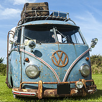 Buy canvas prints of VW - Volkswagon by Mary Fletcher