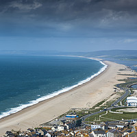 Buy canvas prints of Chesil Beach by Mary Fletcher