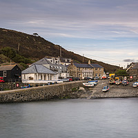 Buy canvas prints of Mullion Cove, Cornwall  by Mary Fletcher