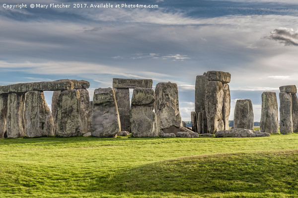 Iconic Stonehenge Picture Board by Mary Fletcher