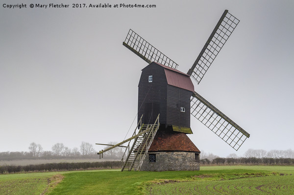 Stevington Mill Picture Board by Mary Fletcher