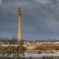 Buy canvas prints of The National Lift Tower by Mary Fletcher