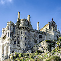 Buy canvas prints of St Michaels Mount Castle by Mary Fletcher