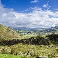 Buy canvas prints of Wrynose Pass by Mary Fletcher