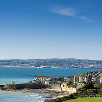 Buy canvas prints of Marazion and Mounts Bay by Mary Fletcher