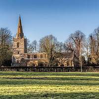 Buy canvas prints of St Peter's Church, Deene by Mary Fletcher