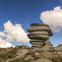 Buy canvas prints of Cheesewring, Bodmin Moor by Mary Fletcher