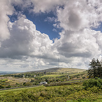 Buy canvas prints of Caradon Hill, Cornwall.  by Mary Fletcher