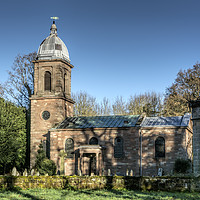 Buy canvas prints of St Mary's Church. Patshull by Mary Fletcher