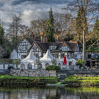 Buy canvas prints of The Boathouse Pub by Mary Fletcher