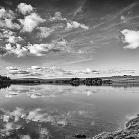 Buy canvas prints of Siblyback Lake Reflections by Mary Fletcher