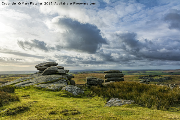 Bodmin Moor Picture Board by Mary Fletcher