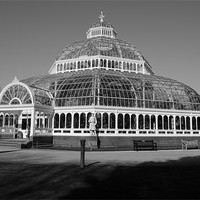 Buy canvas prints of Sefton Park Palm House by James  Hare