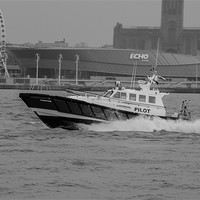 Buy canvas prints of Liverpool Pilot by James  Hare