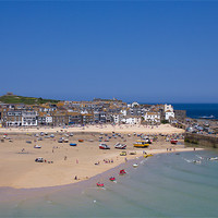 Buy canvas prints of St ives Harbour by Hippy Soul