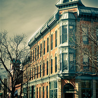 Buy canvas prints of Old Town Fort Collins by Julieanna Davis