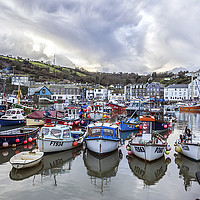 Buy canvas prints of mevagissey by Kelvin Rumsby
