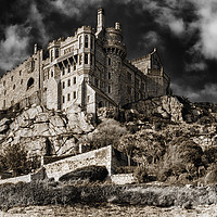 Buy canvas prints of St Michael's Mount by Kelvin Rumsby