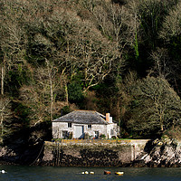 Buy canvas prints of lone cottage by Kelvin Rumsby