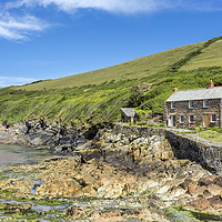 Buy canvas prints of port quin by Kelvin Rumsby